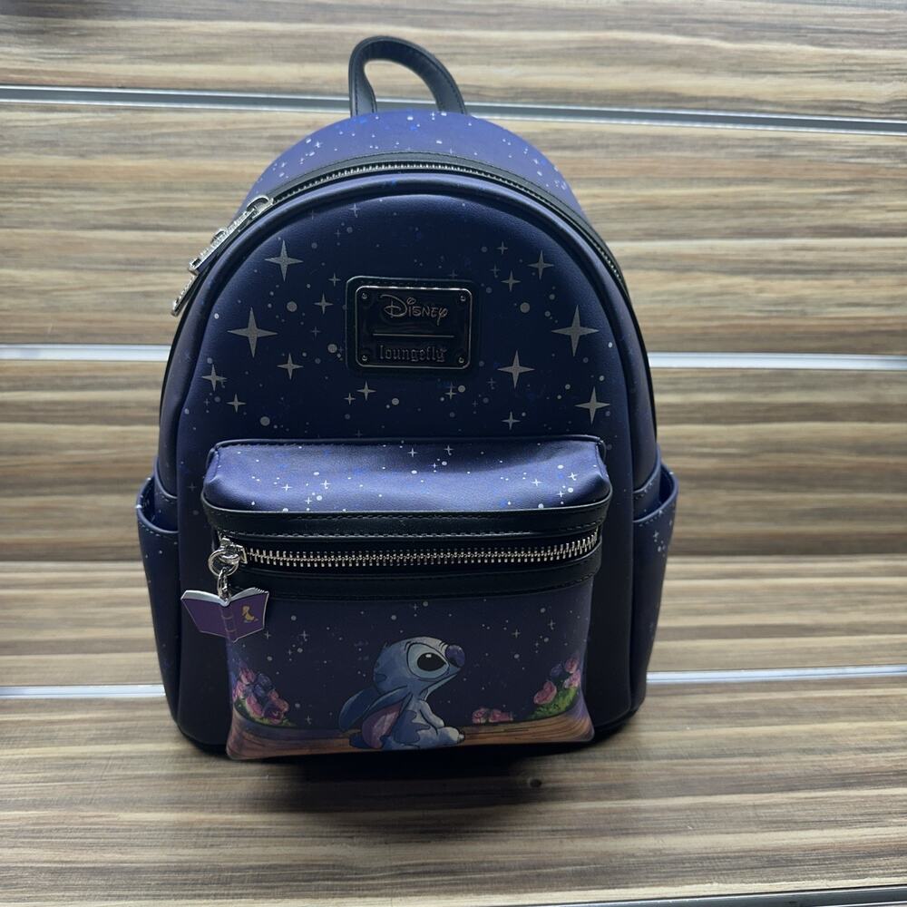 Loungefly Disney Stitch Stargazing with Animals Mini Backpack New with Tags HT